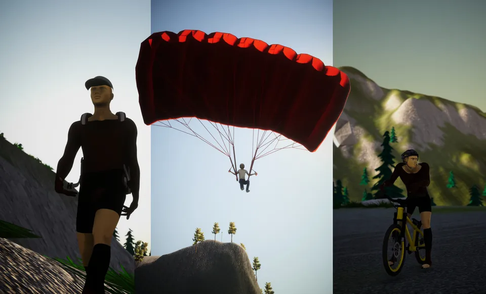 Break on through - realtà alternata un gioco multisport da rifare dal vero