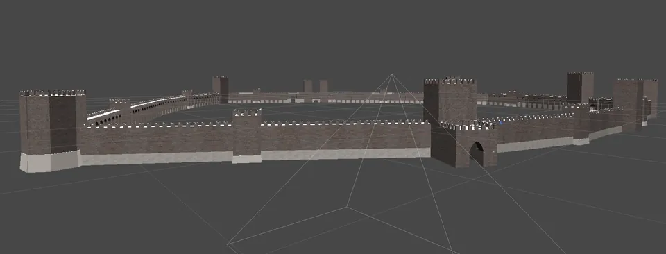 Mestre medievale in realtà aumentata
