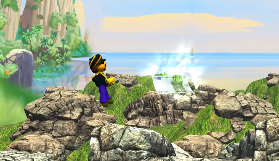 Il videogioco creato per il videoclip